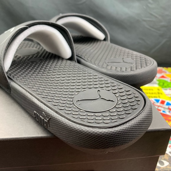 Puma Cool Cat Black Women’s Slides - Picture 8 of 9